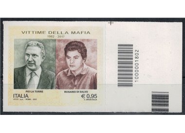 ITALIA 2017 Vittime della mafia CB 1802 asd