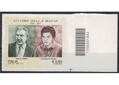 ITALY 2017 Victims of the Mafia CB 1802 aid