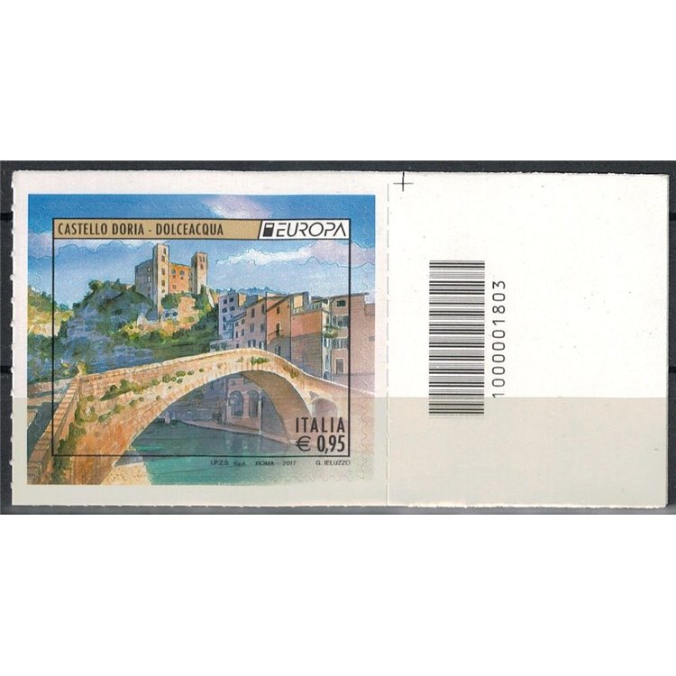 ITALIA 2017 Europa (Castello Doria) CB 1803 asd