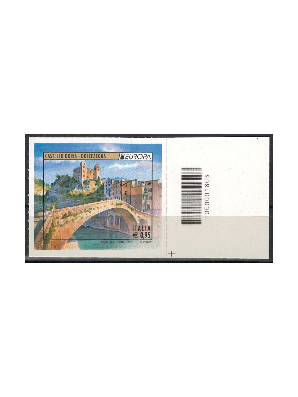ITALIA 2017 Europa (Castello Doria) CB 1803 aid