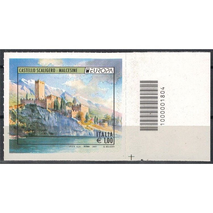 ITALY 2017 Europe (Scaliger Castle) CB 1804 aid