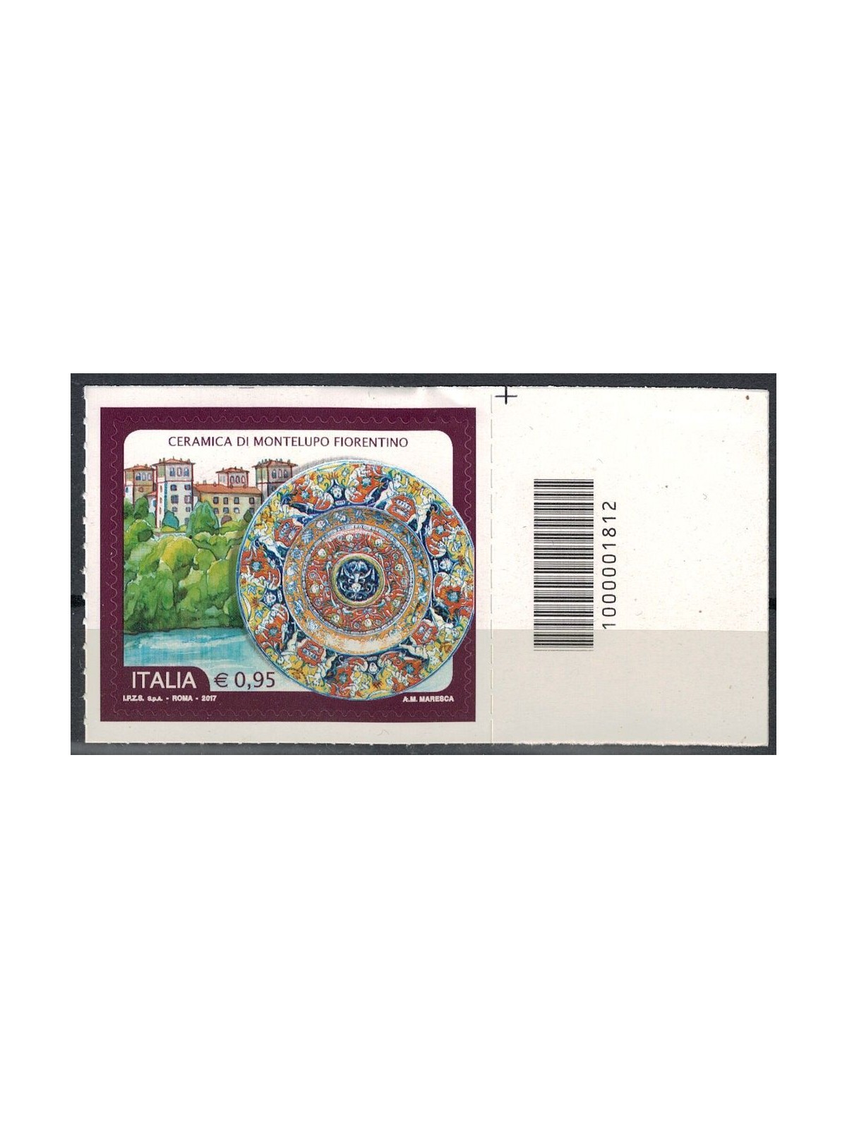 ITALY 2017 Montelupo Fiorentino Ceramics CB 1812 asd
