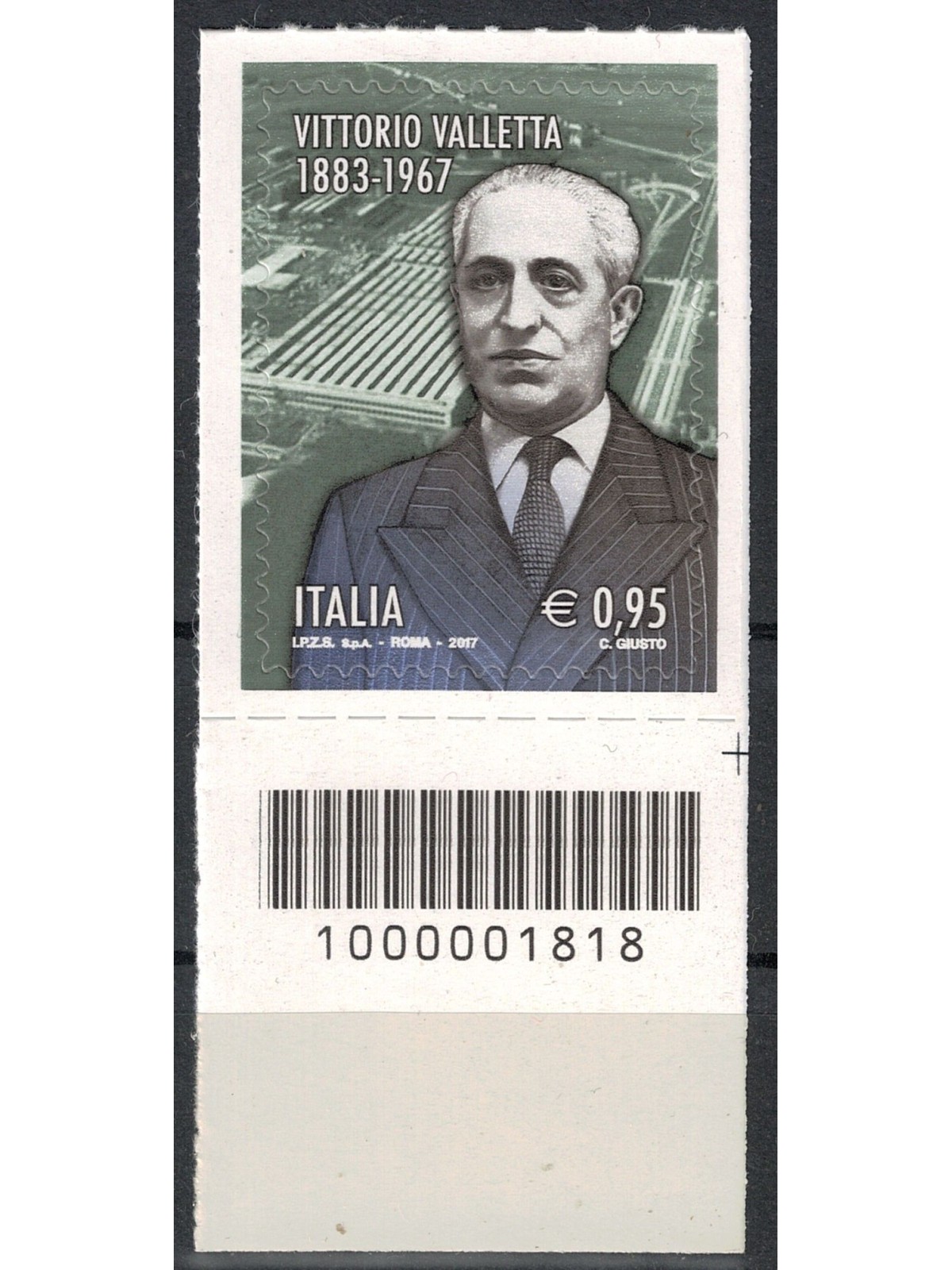 ITALY 2017 Vittorio Valletta CB 1818 aid