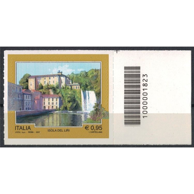 ITALY 2017 Tourism (Isola del Liri) CB 1823 asd