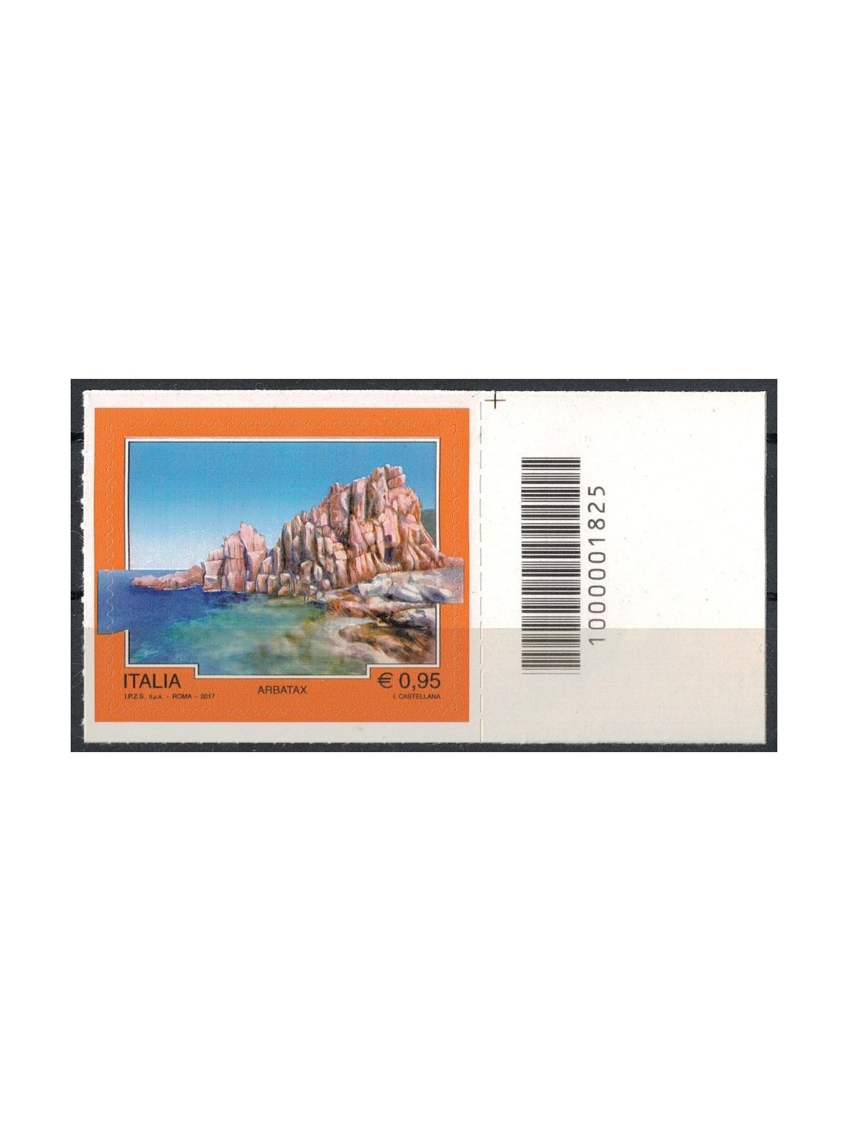 ITALY 2017 Tourism (Arbatax) CB 1825 asd