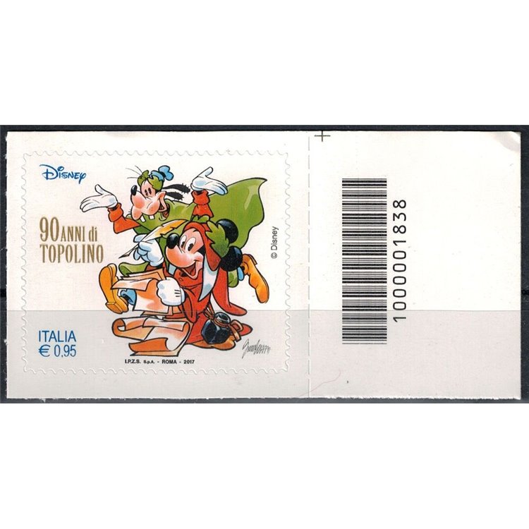 ITALY 2017 Topolino CB 1838 asd