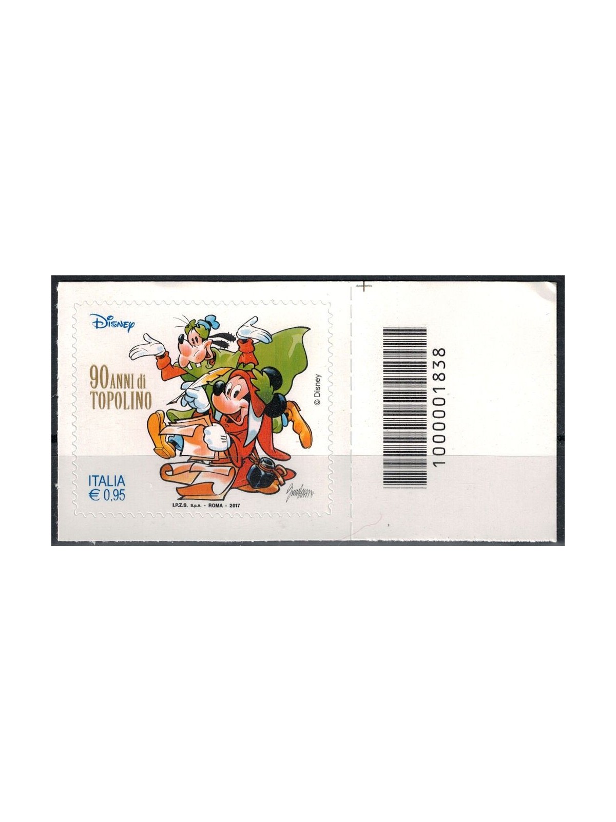 ITALY 2017 Topolino CB 1838 asd