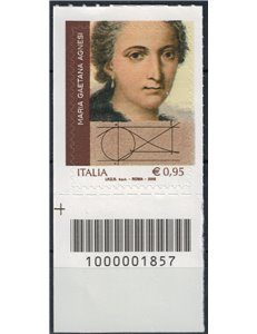 ITALY 2018 Maria Gaetana Agnesi CB 1857 ais