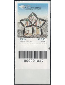 ITALIA 2018 Terremoto Valle del Belice CB 1869 aid