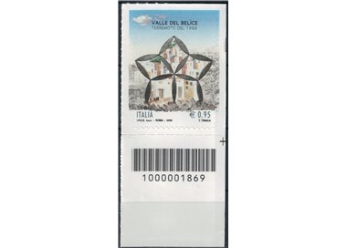 ITALY 2018 Belice Valley Earthquake CB 1869 aid