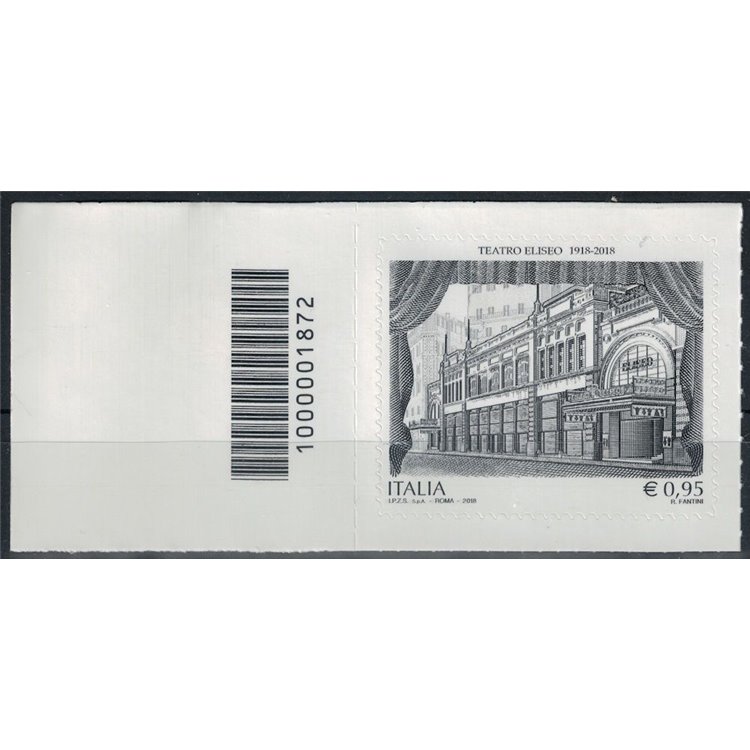 ITALIA 2018 Teatro Eliseo CB 1872 ass