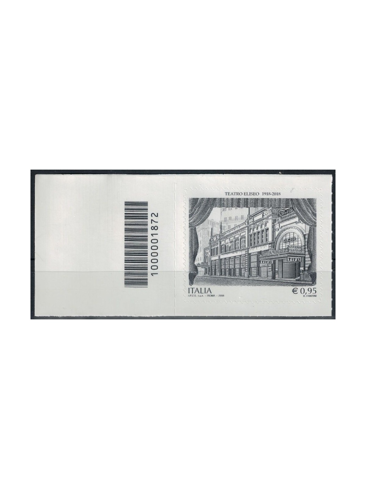 ITALIA 2018 Teatro Eliseo CB 1872 ass