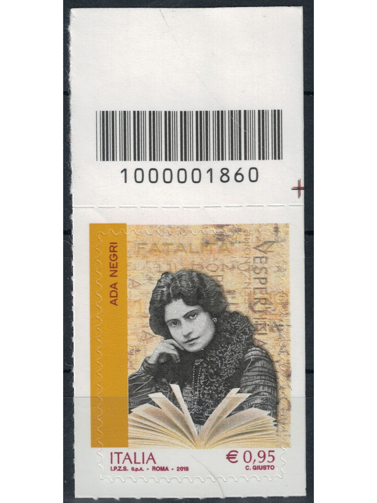 ITALY 2018 Ada Negri CB 1860 asd
