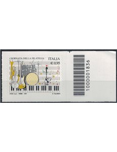 ITALY 2017 Philately Day CB 1836 asd