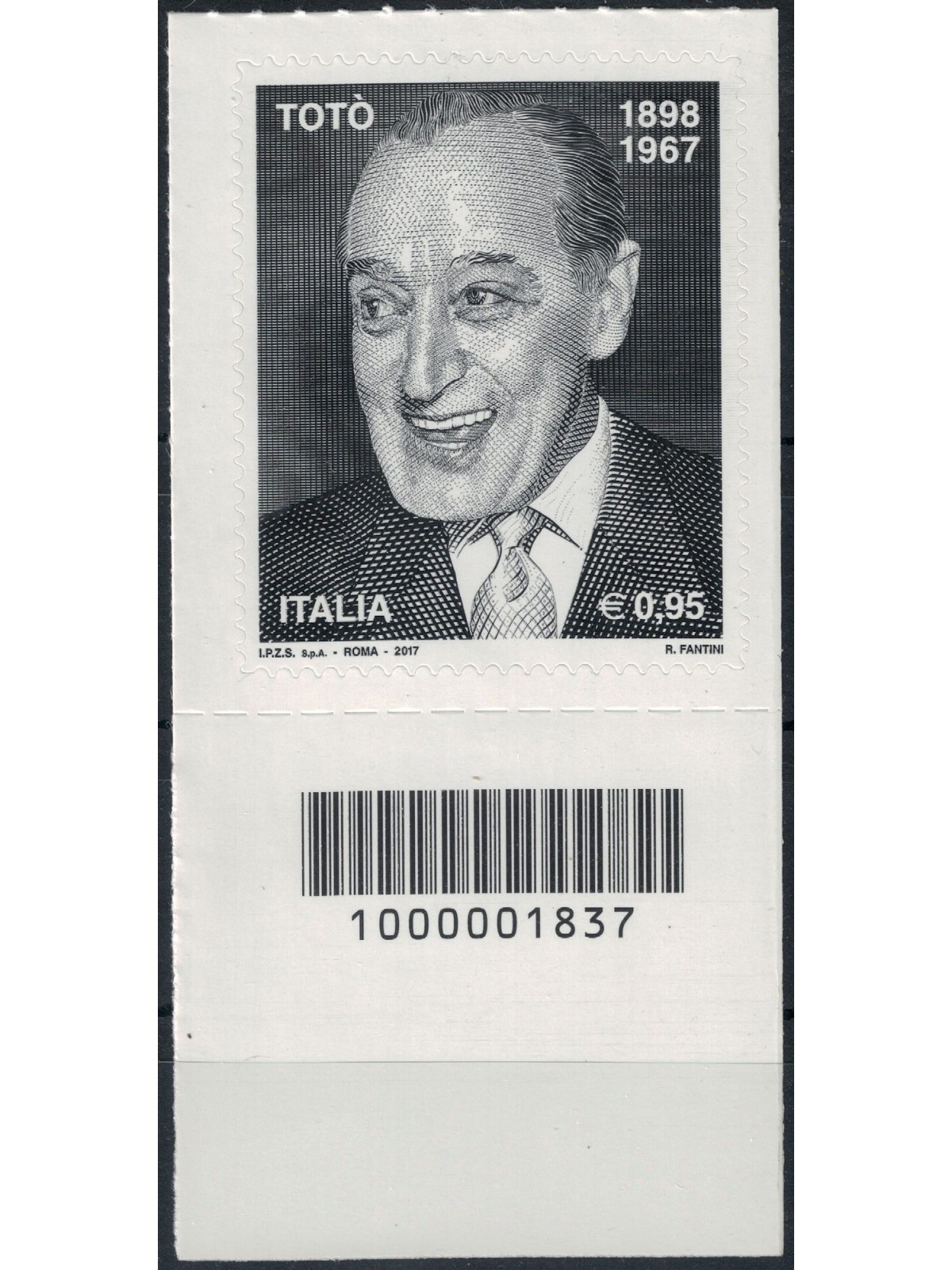ITALY 2017 Totò CB 1837 aid