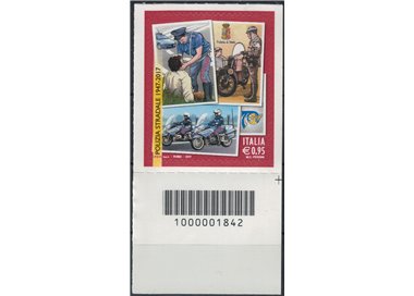 ITALY 2017 Traffic Police CB 1842 aid