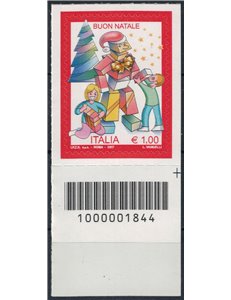 ITALY 2017 Secular Christmas CB 1844 aid