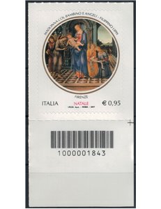 ITALY 2017 Religious Christmas CB 1843 aid