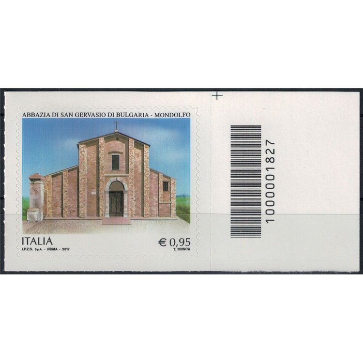 ITALY 2017 Abbey of San Gervasio CB 1827 asd