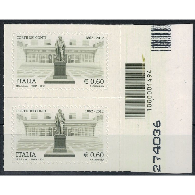 ITALY 2012 Court of Auditors CB 1494