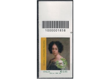 ITALY 2018 Elena Lucrezia Cornaro Piscopia CB 1858 asd