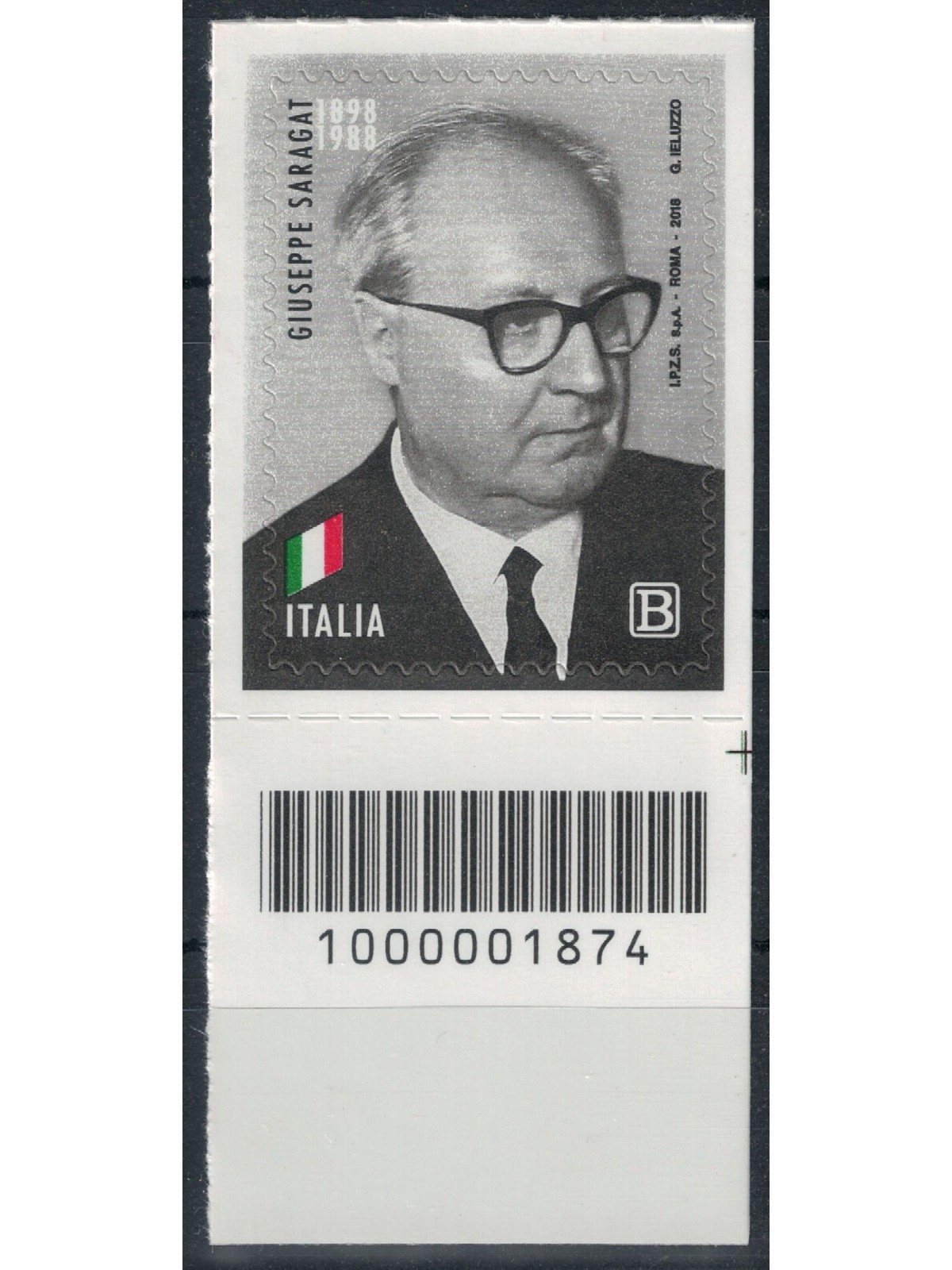 ITALIA 2018 Giuseppe Saragat CB 1874 aid