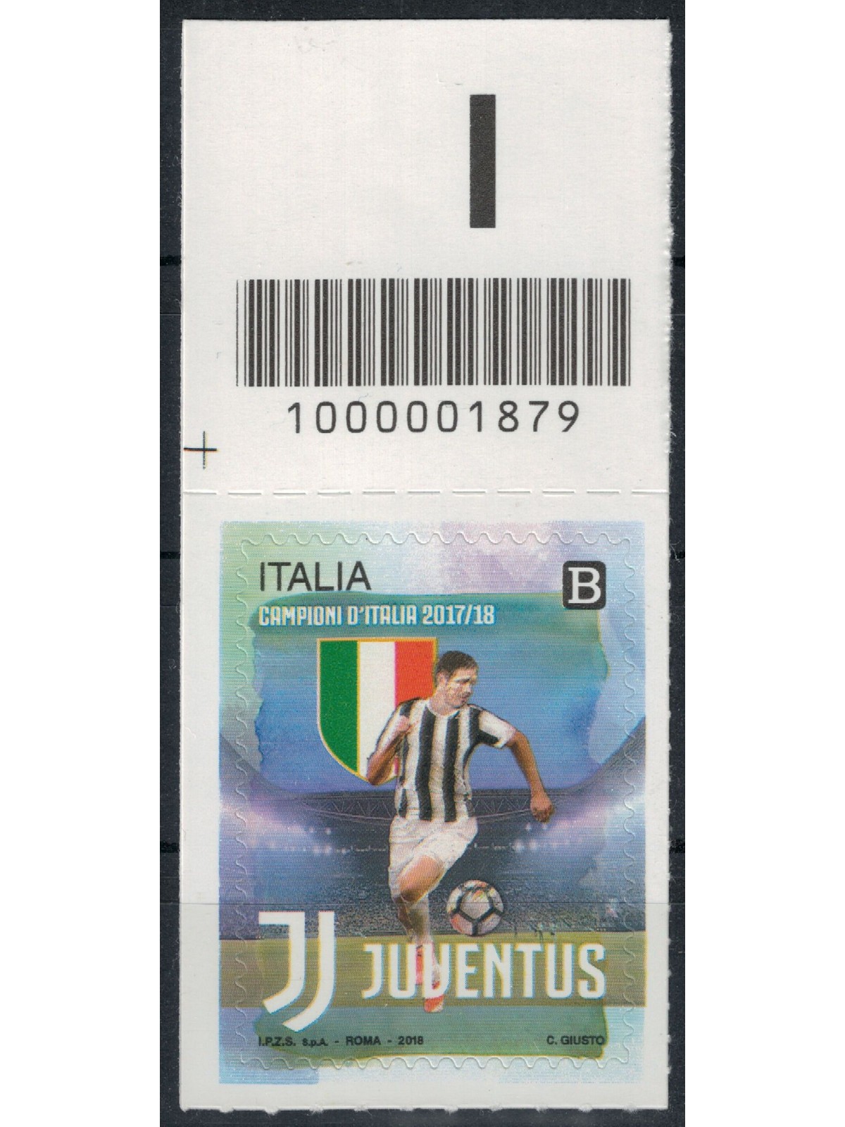 ITALY 2018 Juventus Italian Champion CB 1879 ass