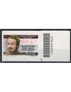 ITALY 2018 Peppino Impastato CB 1862 aid