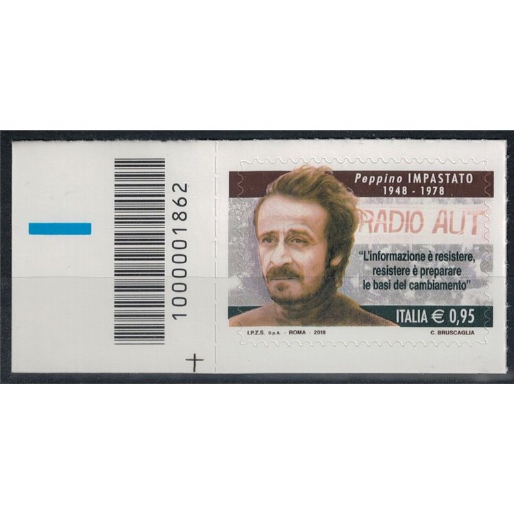 ITALY 2018 Peppino Impastato CB 1862 ais