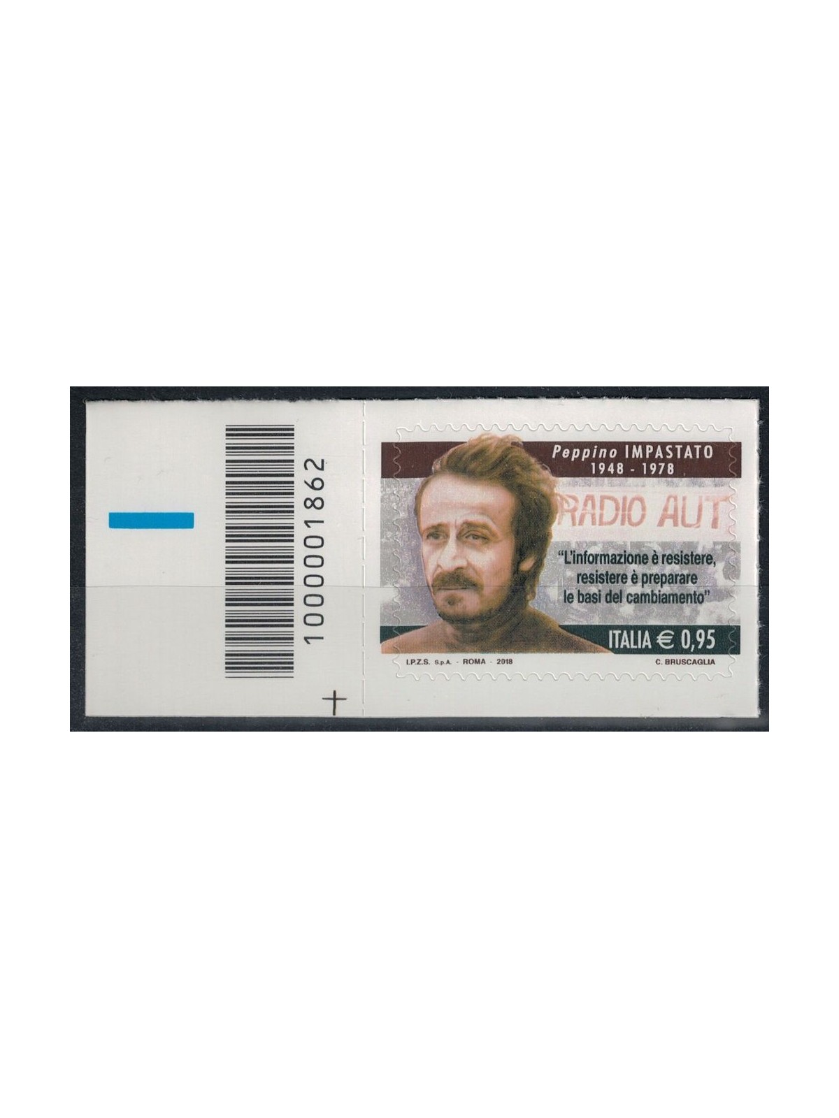 ITALY 2018 Peppino Impastato CB 1862 ais