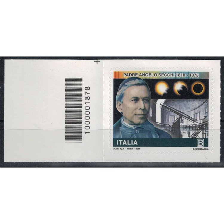 ITALIA 2018 Padre Angelo Secchi CB 1878 ass