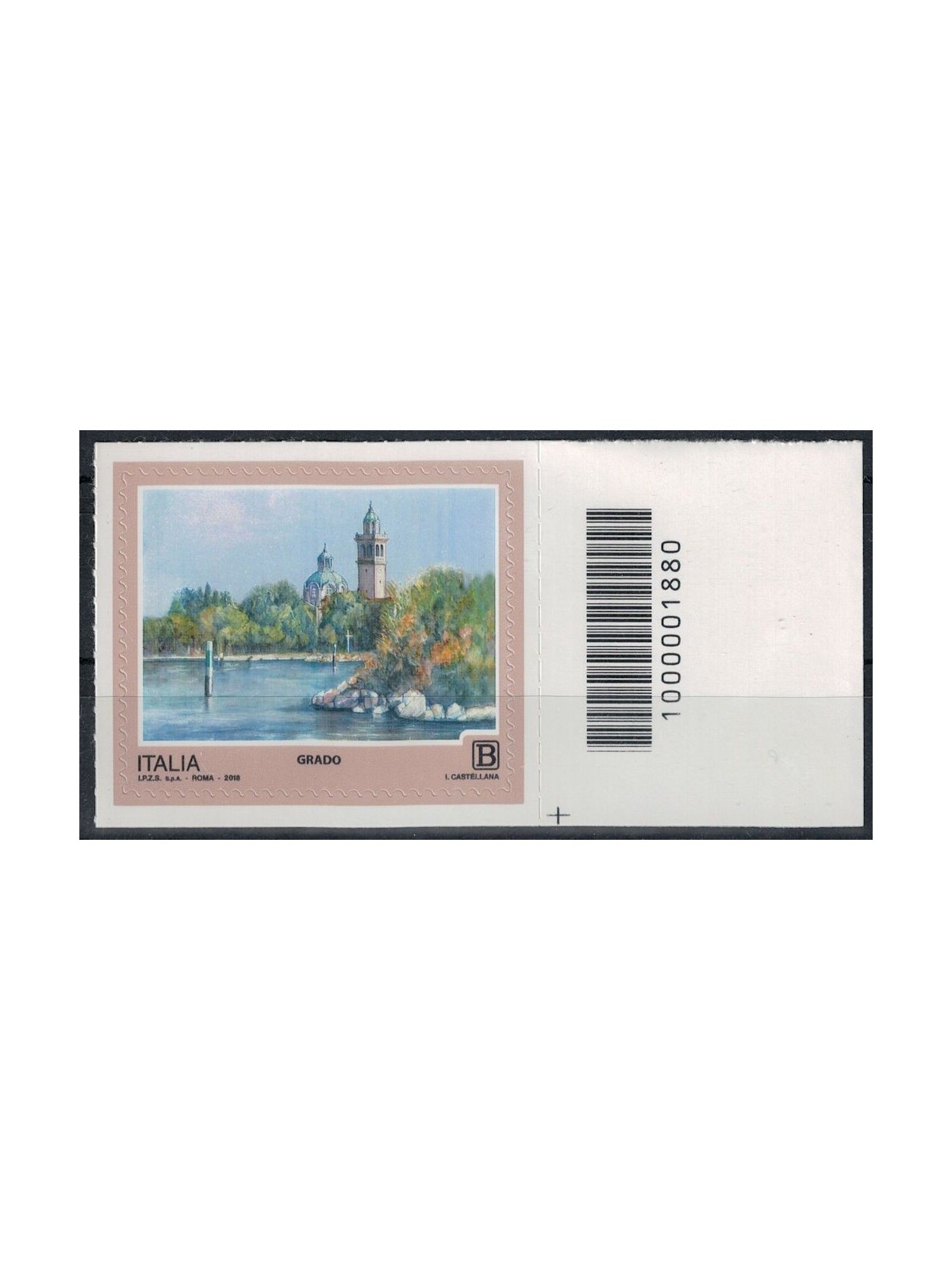 ITALY 2018 Tourism (Grado) CB 1880 aid