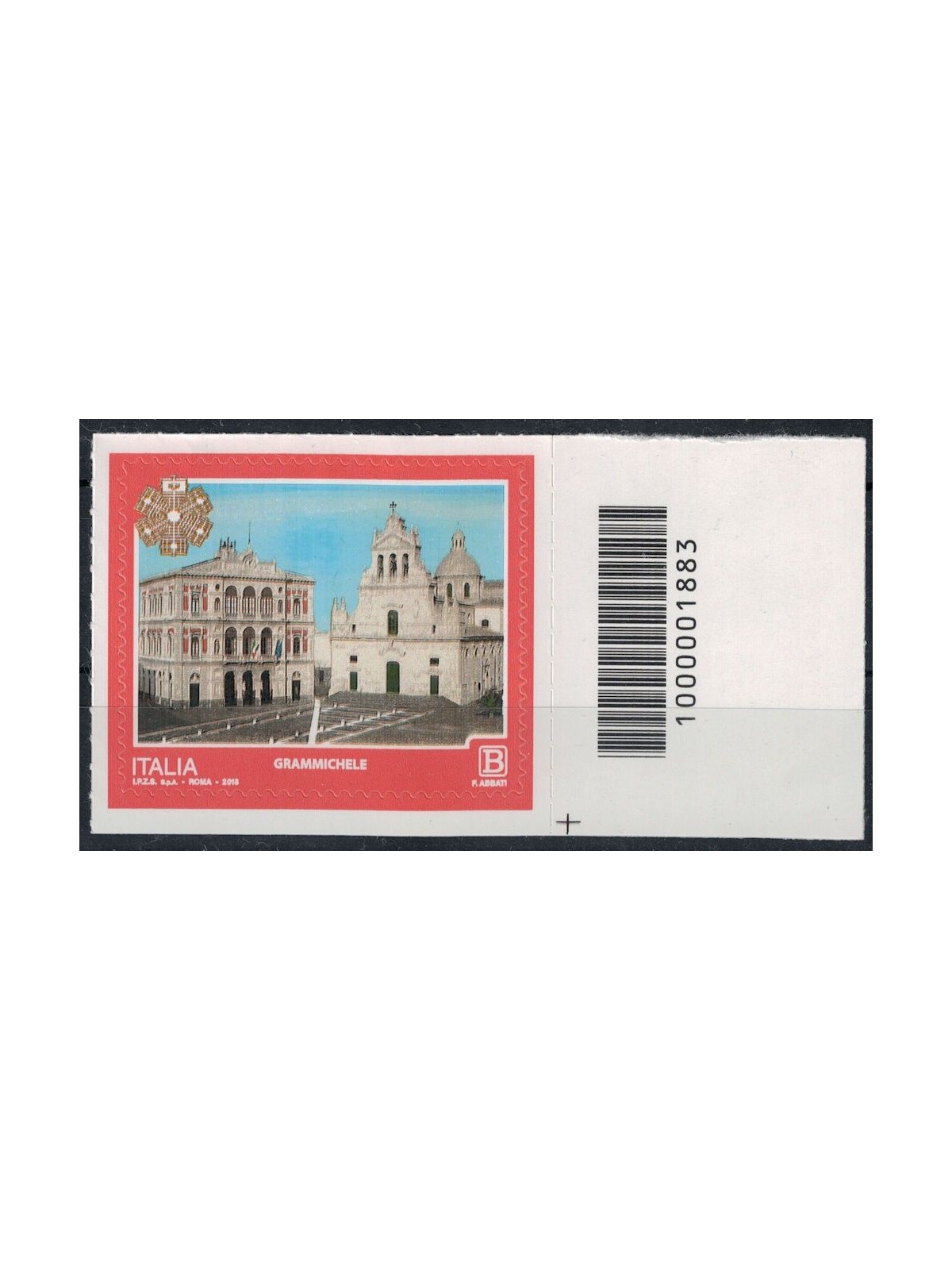 ITALY 2018 Tourism (Grammichele) CB 1883 aid