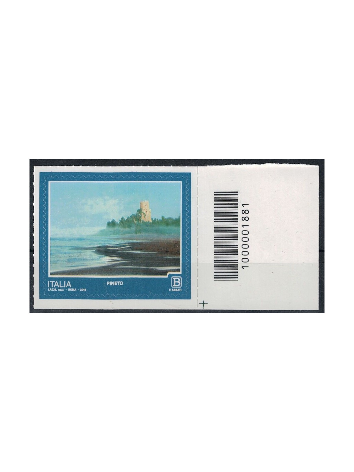 ITALY 2018 Tourism (Pineto) CB 1881 aid