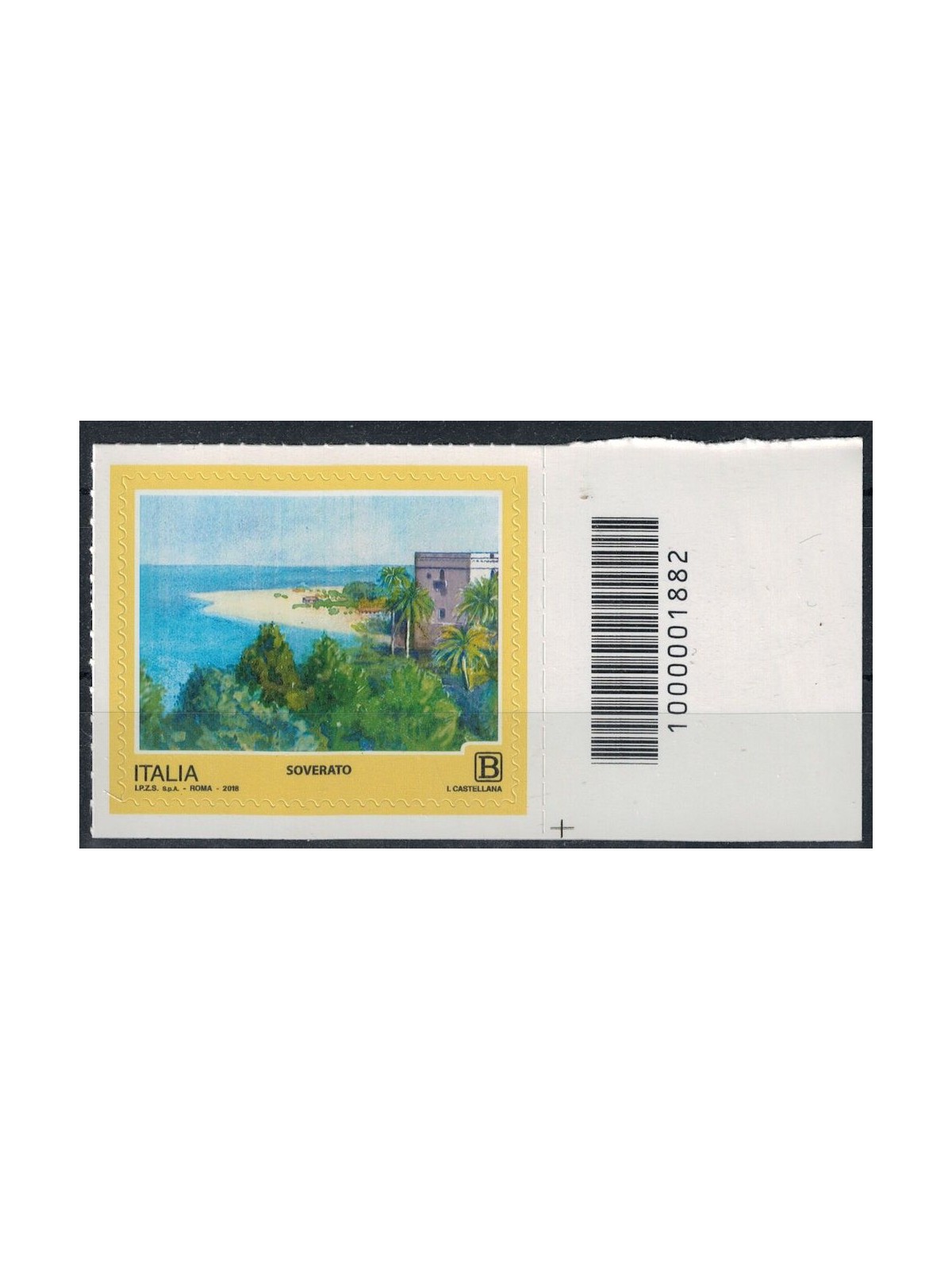 ITALIA 2018 Turismo (Soverato) CB 1882 aid