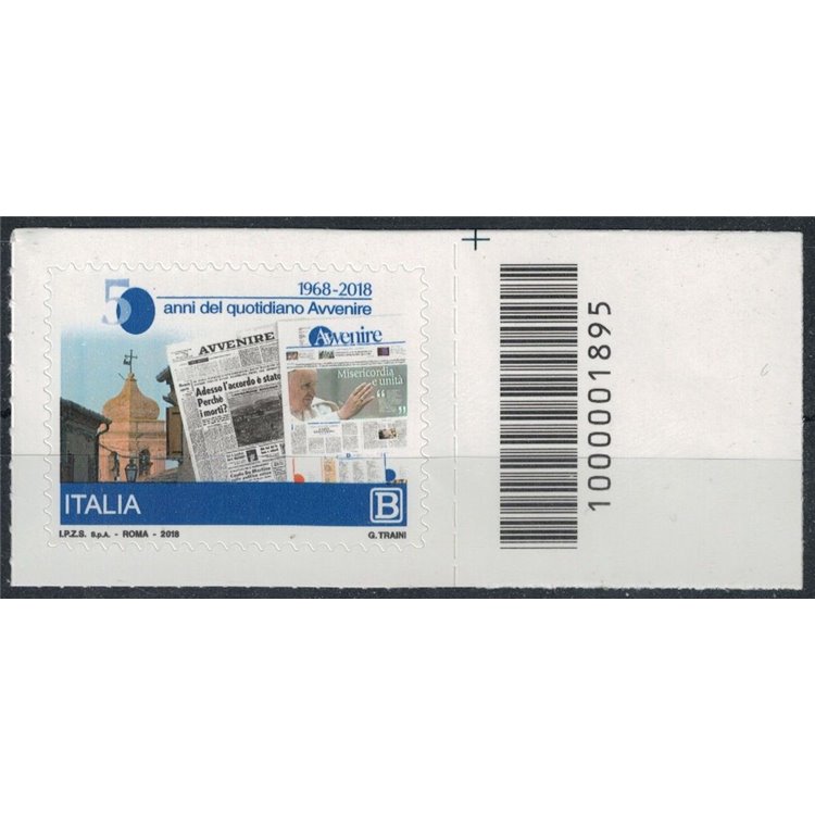 ITALY 2018 Daily Avvenire CB 1895 asd