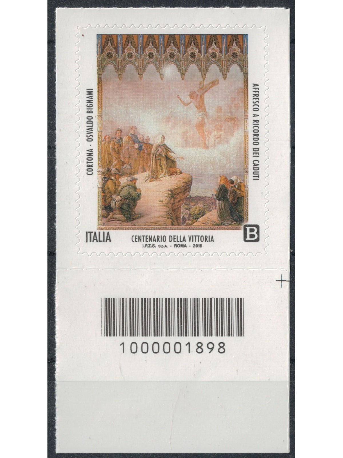 ITALY 2018 Centenary of the CB 1898 victory aid