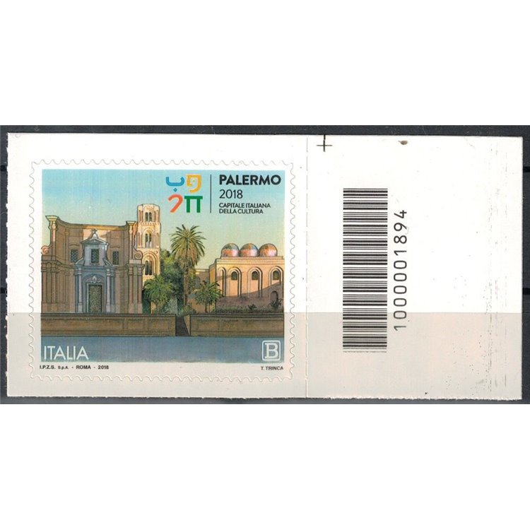 ITALIA 2018 Palermo capitale della cultura CB 1894 asd