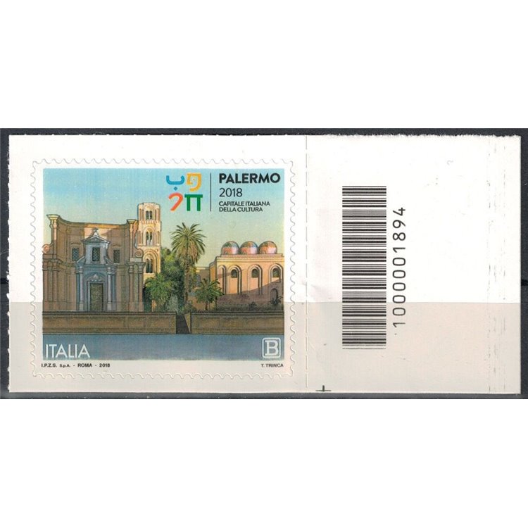 ITALIA 2018 Palermo capitale della cultura CB 1894 aid
