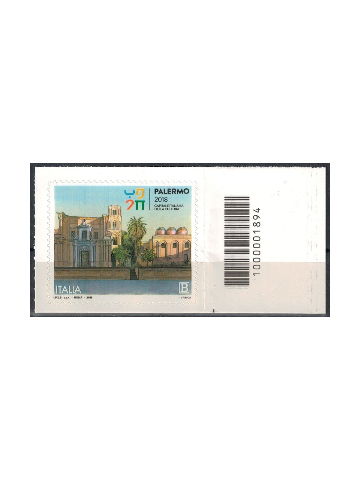 ITALIA 2018 Palermo capitale della cultura CB 1894 aid
