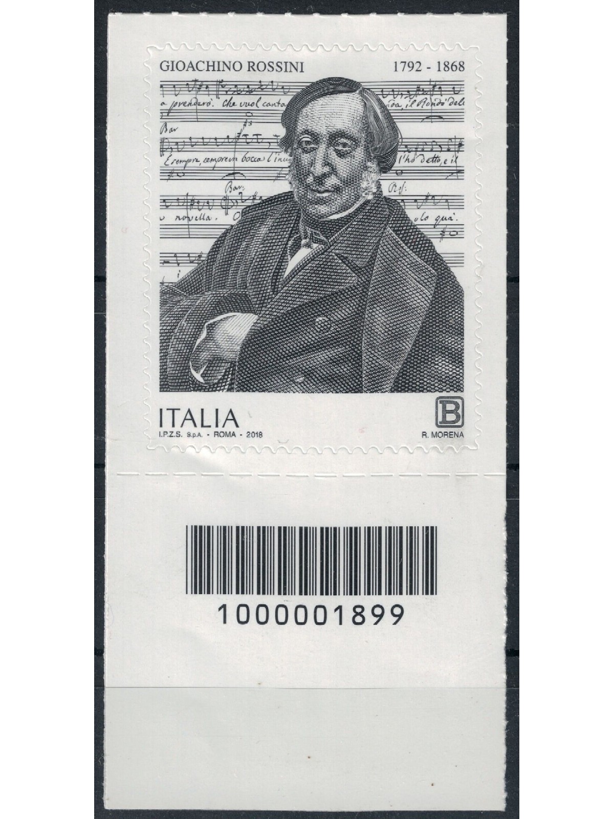ITALIA 2018 Gioachino Rossini CB 1899 ais