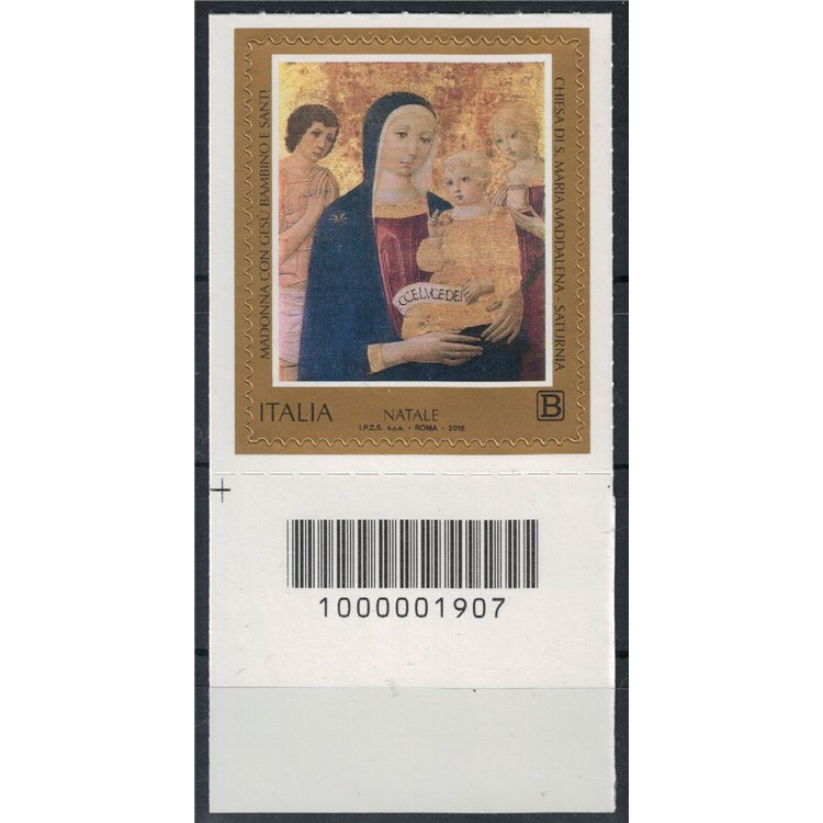 ITALY 2018 Religious Christmas CB 1907 ais