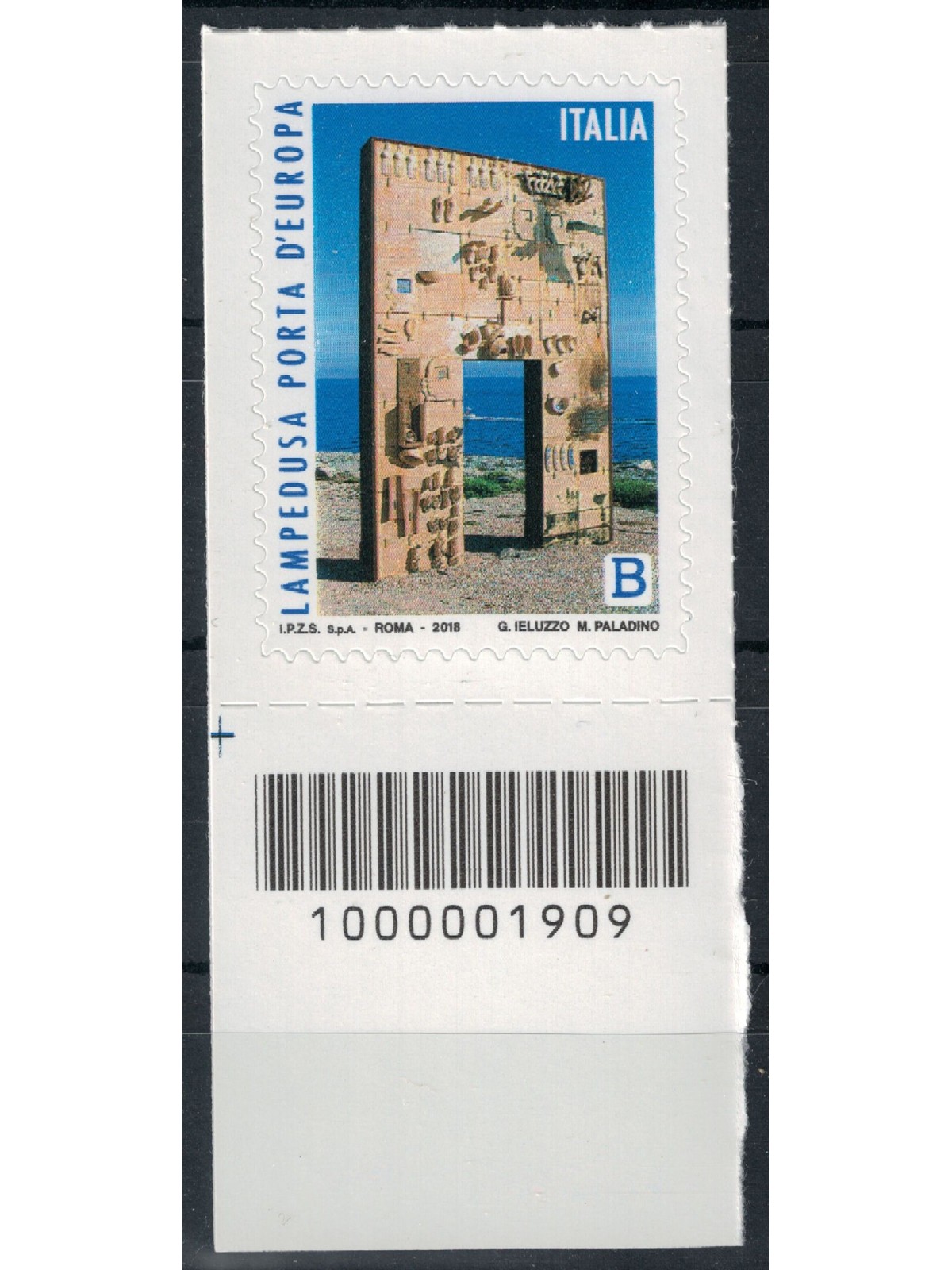 ITALY 2018 Lampedusa Gateway to Europe CB 1909 ais