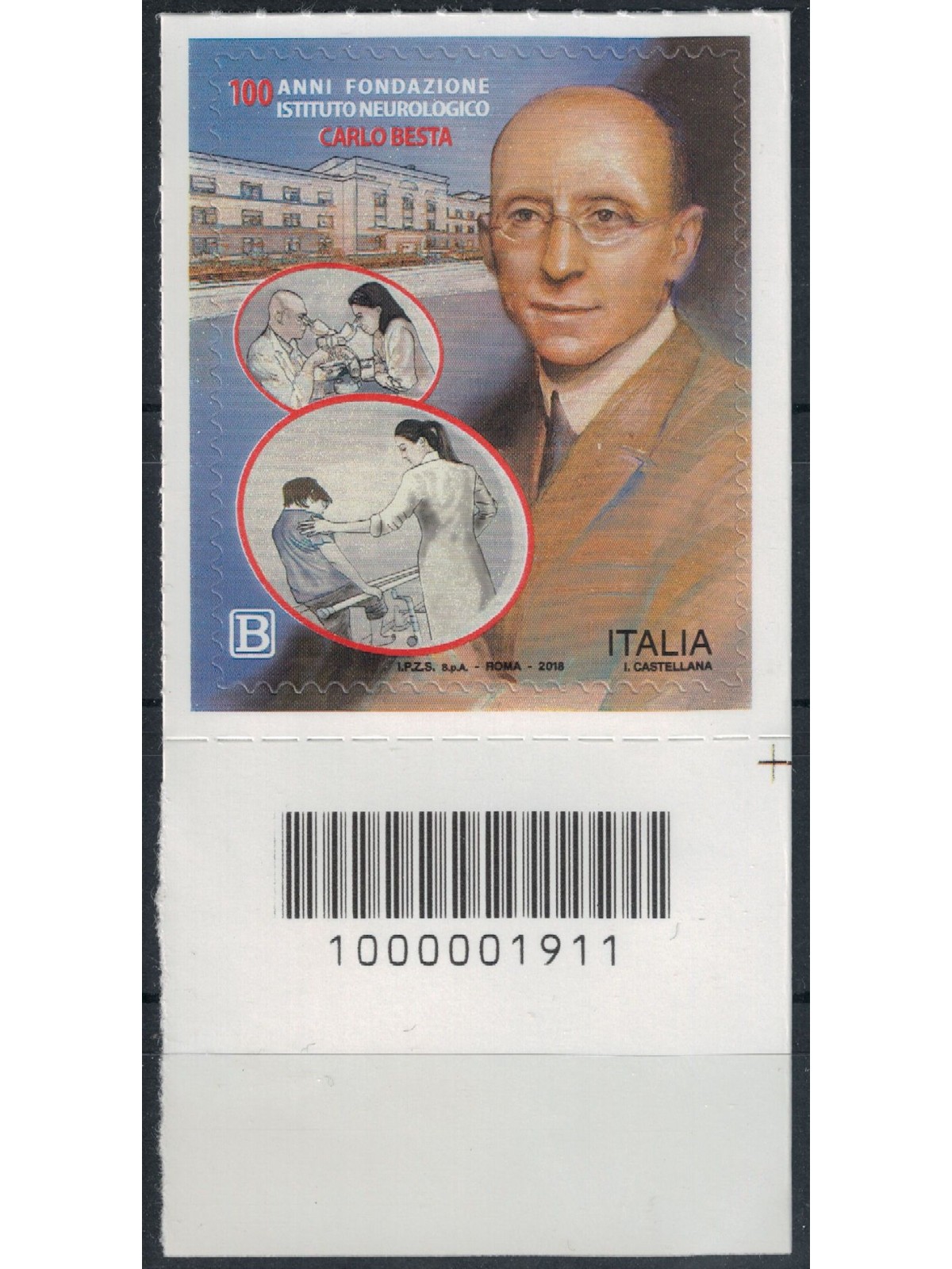 ITALIA 2018 Istituto Neurologico Carlo Besta CB 1911 aid