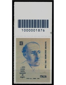 ITALIA 2018 Salvatore Quasimodo CB 1876 asd