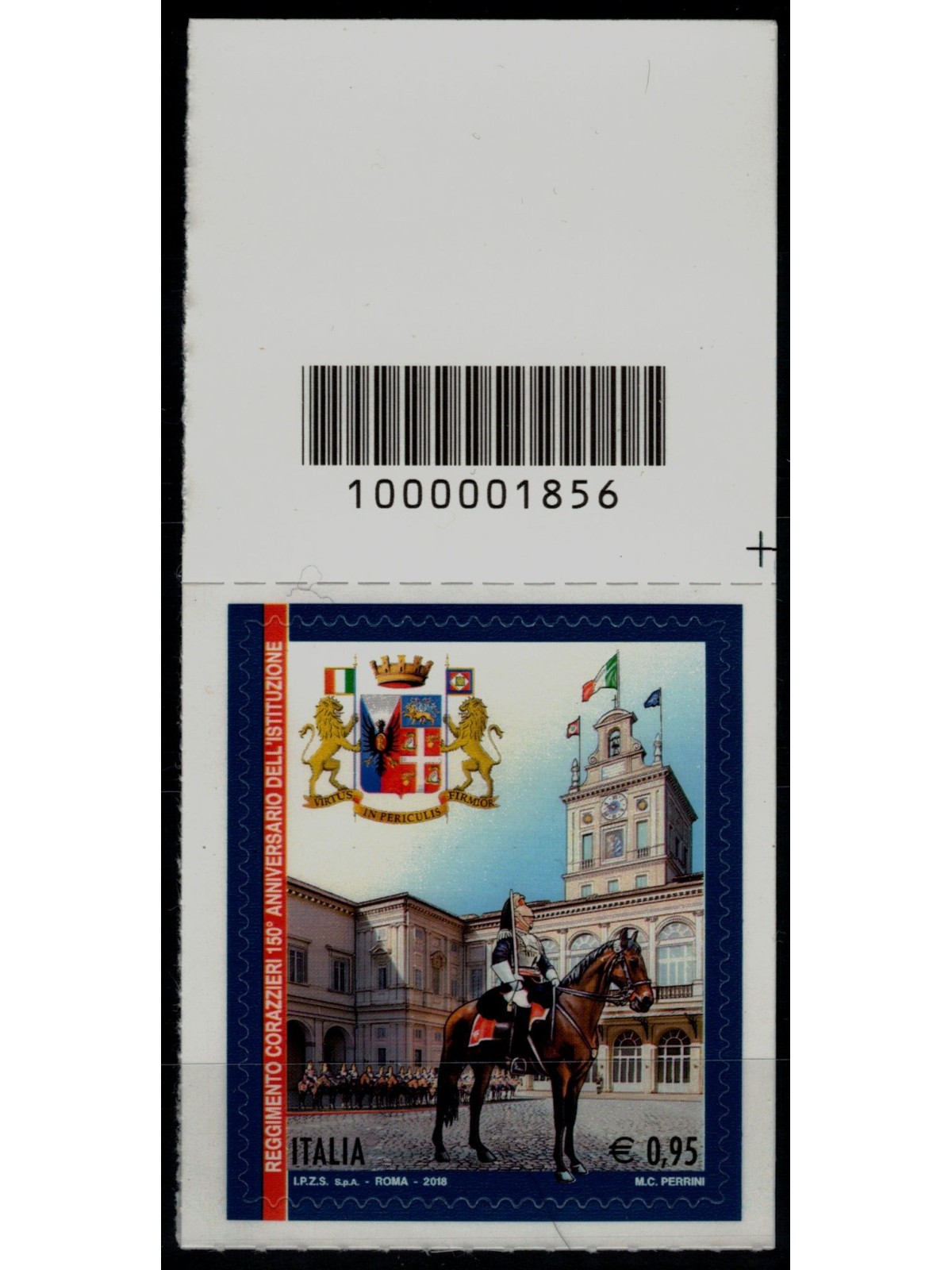ITALIA 2018 Reggimento corazzieri CB 1856 asd