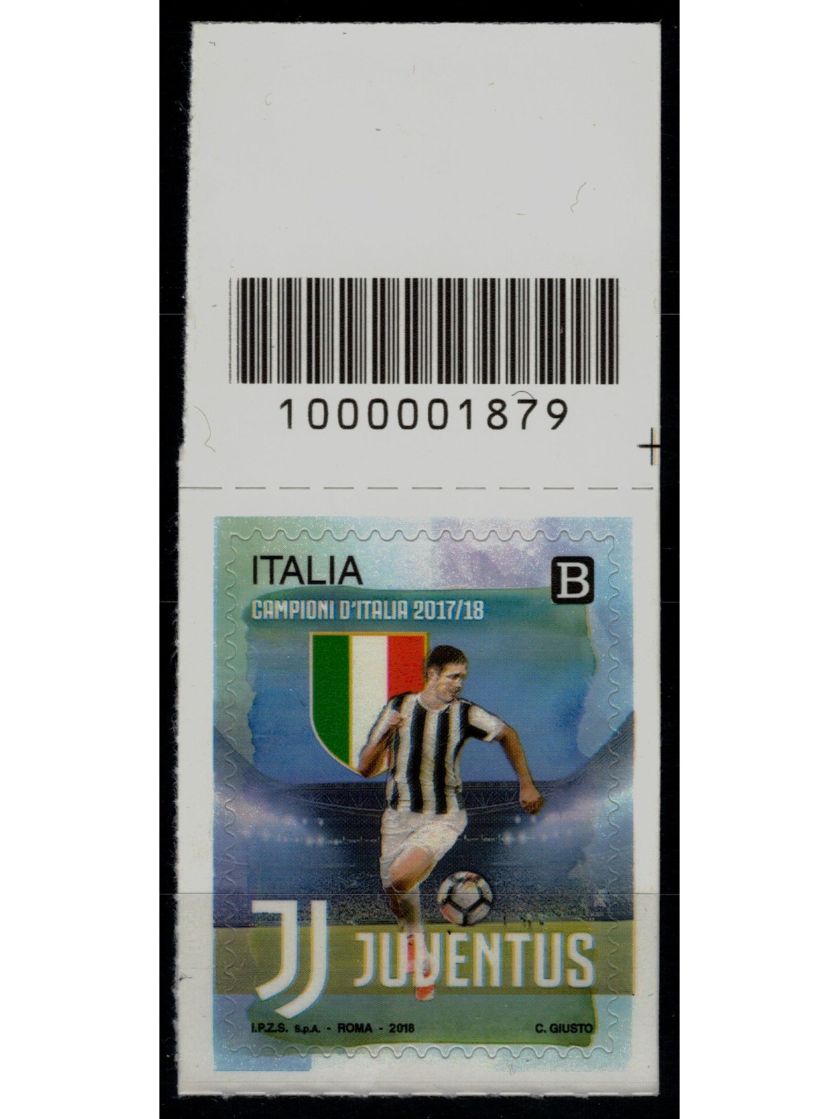 ITALY 2018 Juventus Italian Champion CB 1879 asd