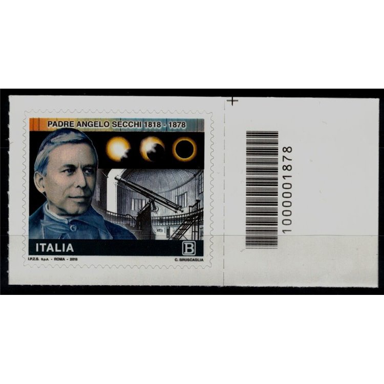 ITALIA 2018 Padre Angelo Secchi CB 1878 asd