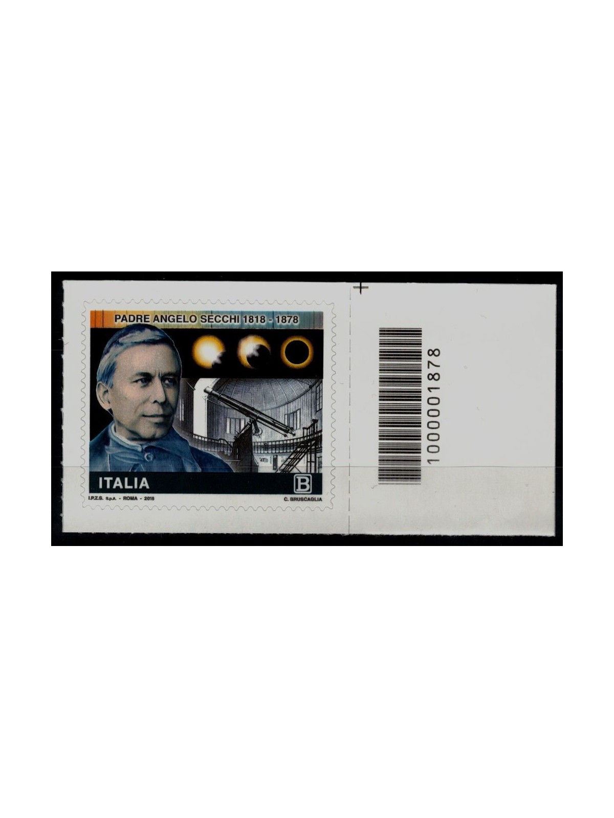 ITALIA 2018 Padre Angelo Secchi CB 1878 asd