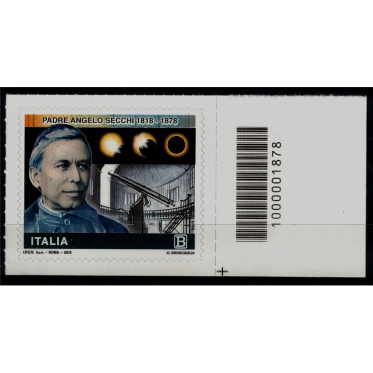 ITALY 2018 Father Angelo Secchi CB 1878 aid